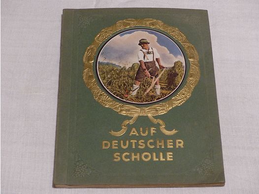 Auf deutscher Scholle komplett Stickeralbum 1935