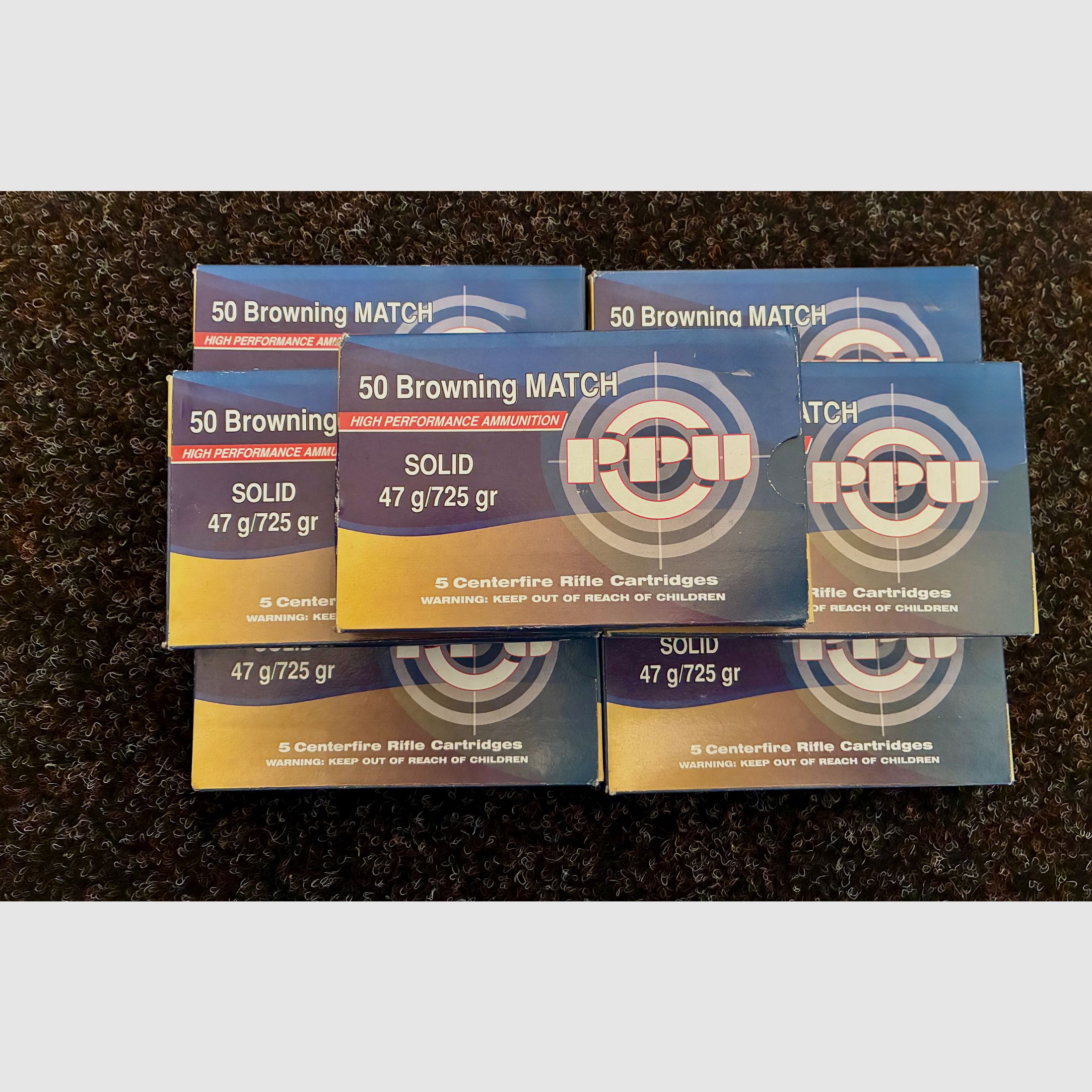 Steyr HS .50 BMG inkl. Optik, Transportkoffer und Munition