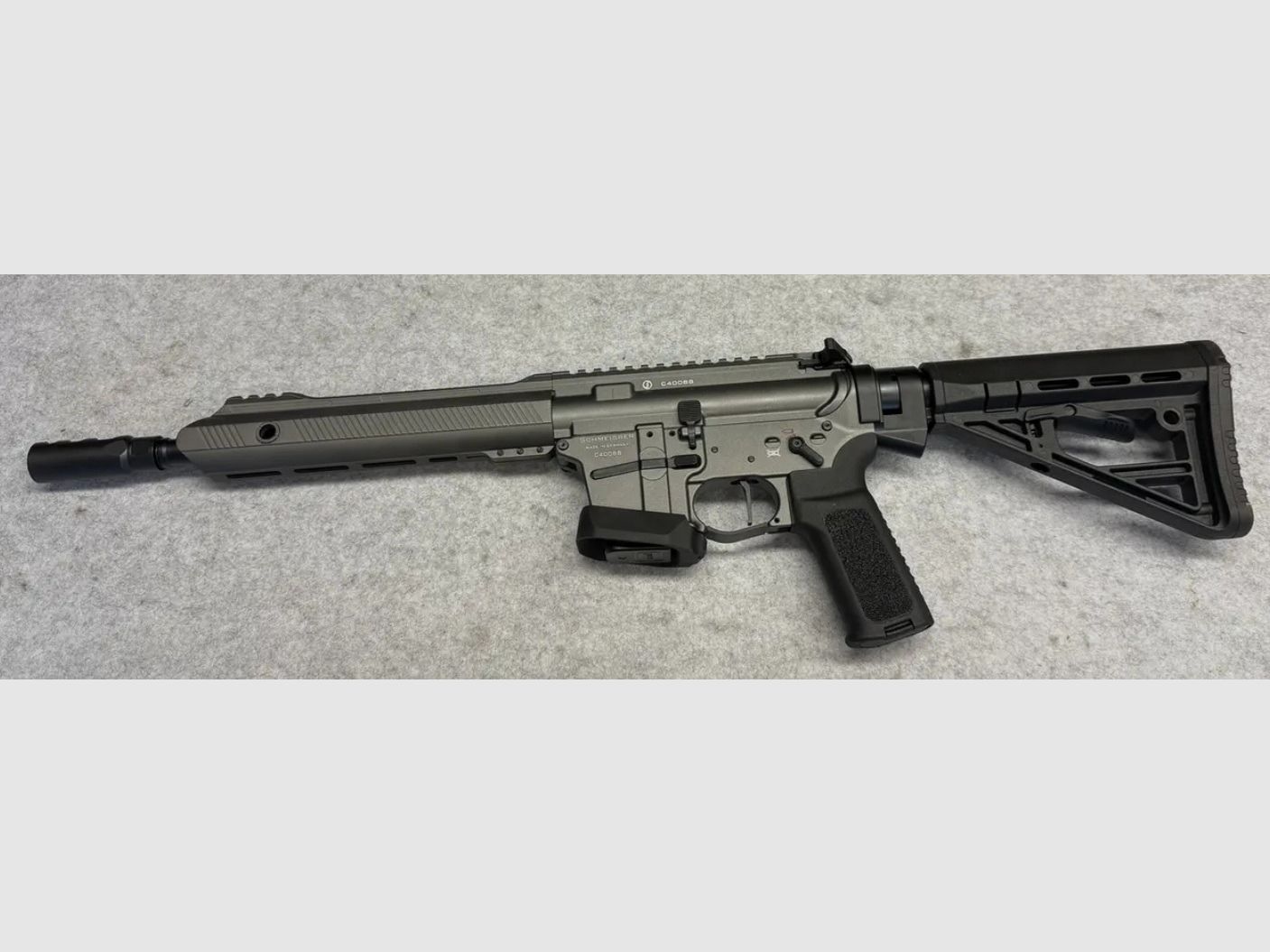 SCHMEISSER AR15-9 Dynamic Grey in caliber 9mm Luger with 10.5" barrel