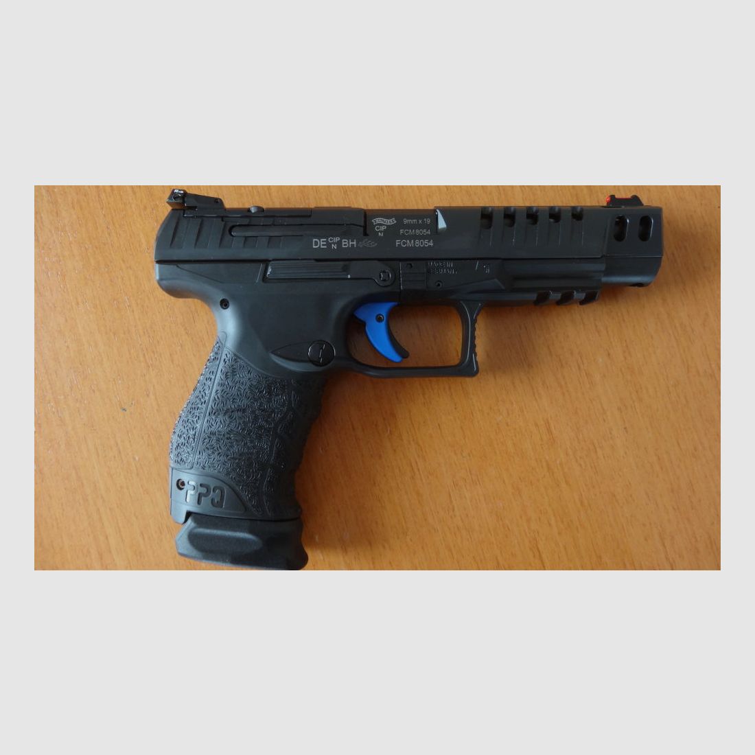 Pistola SL Walther Q5 Champion, 17 disparos, 9 mm x 19