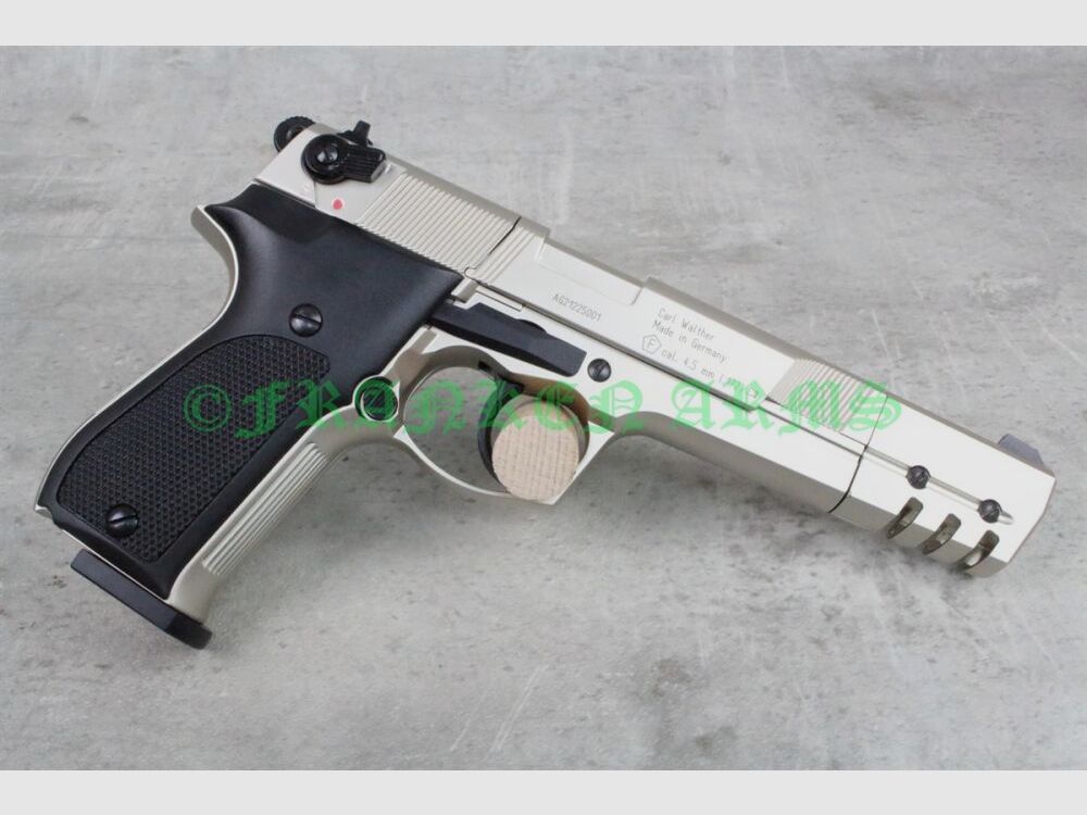 Walther CP88 Competition Vernickelt Komplettset