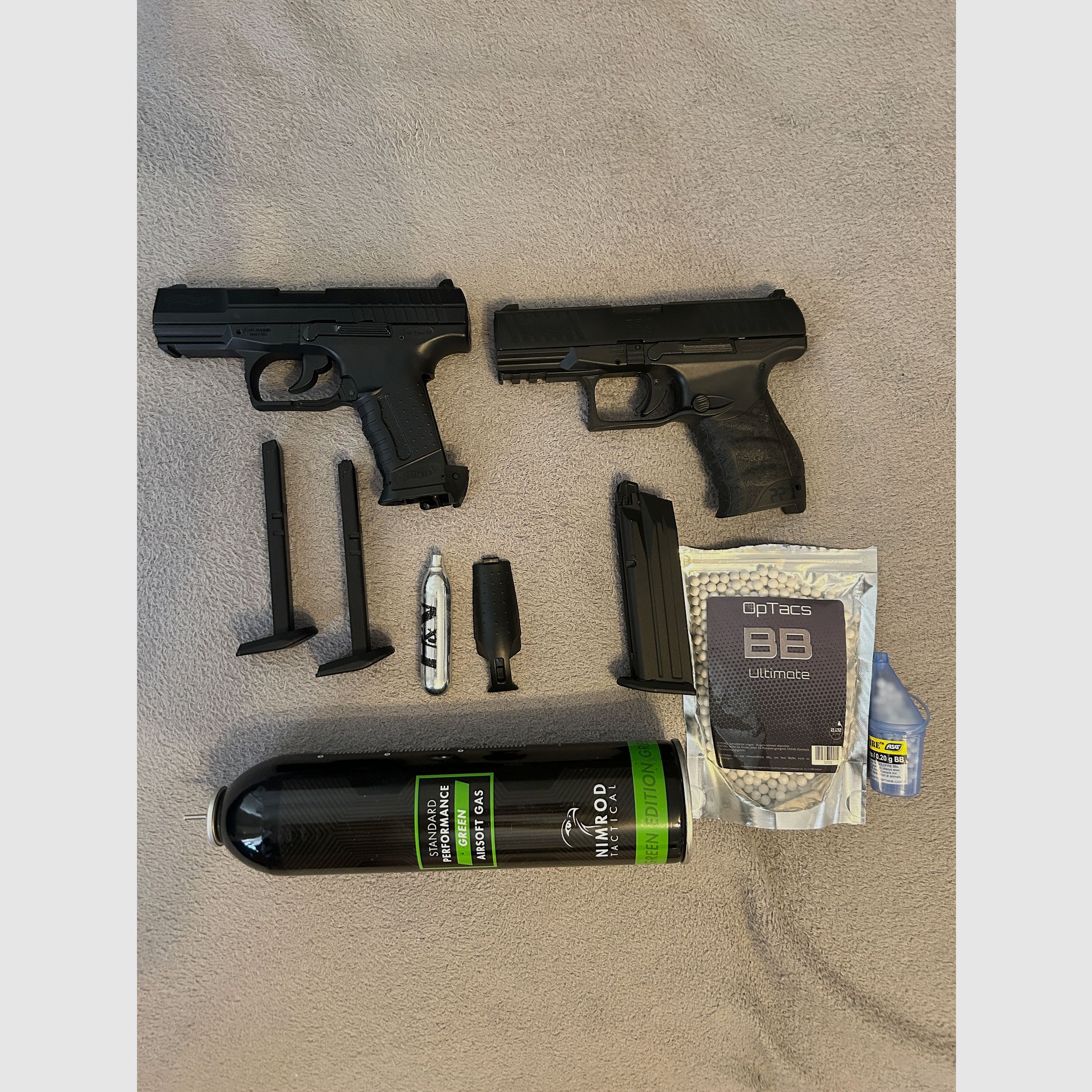 VB Walther P99 DAO + Walther PPQ  Softair (CO2) 