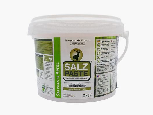 Eurohunt Salzpaste Apfel 2kg Jagdzubehör