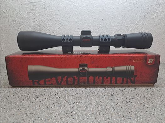 Redfield Revolution 4-12×40  Matte 4-Plex 67110, mit Montage Weaver