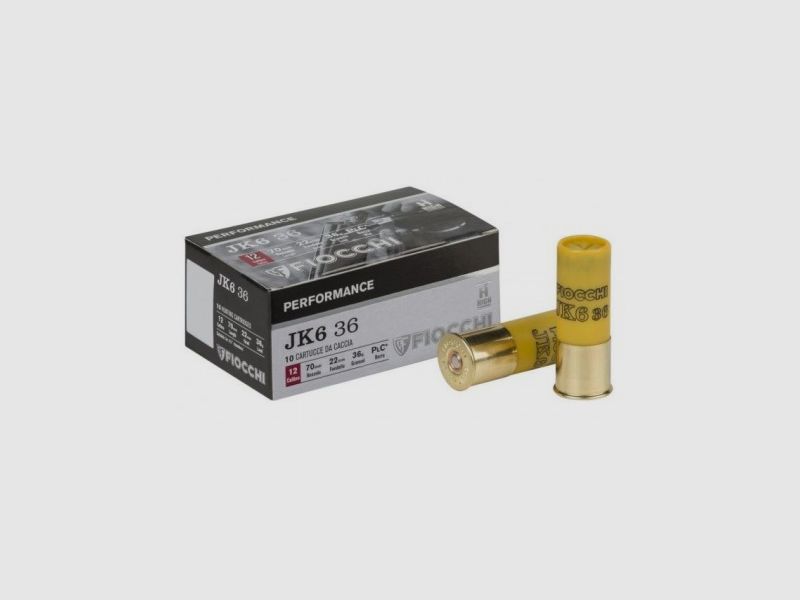 FIOCCHI Patronen JK6 Kal.12 gr.36 pb.5