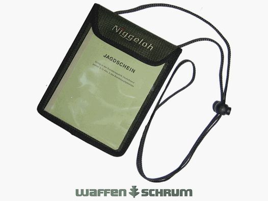 Niggeloh Jagdscheintasche Cordura olivgrün