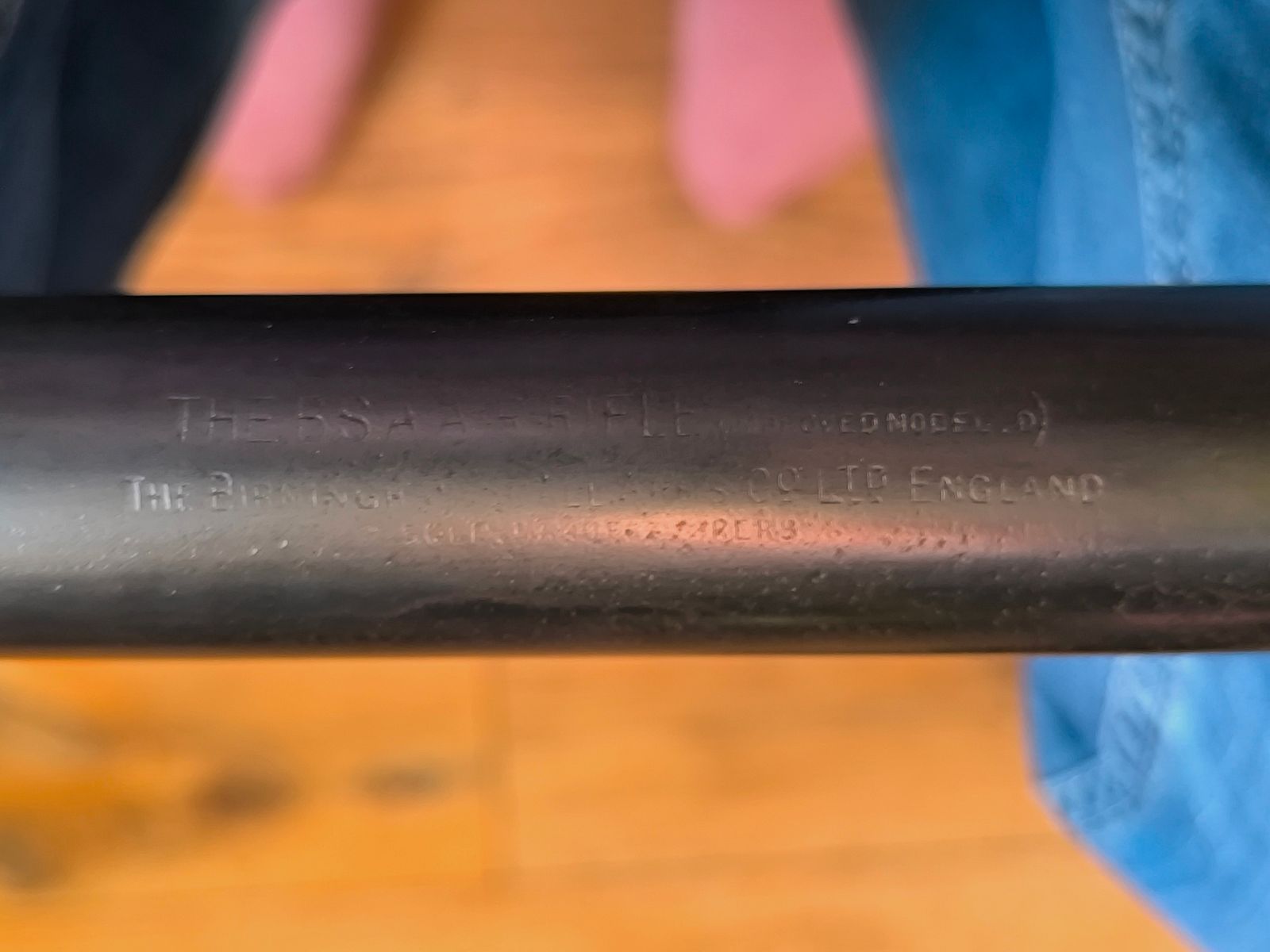 Fucile ad aria BSA storico intorno al 1900