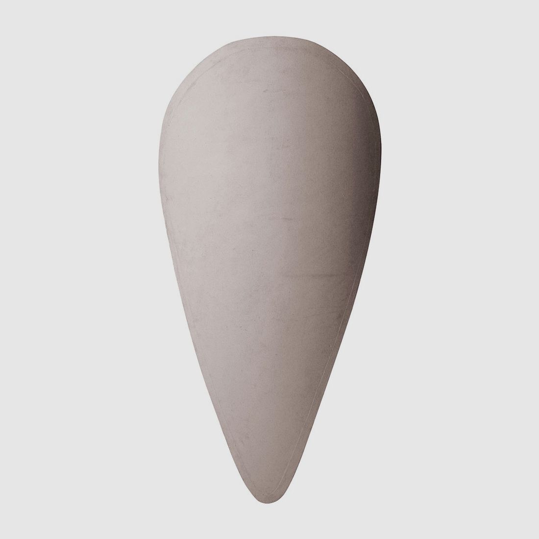 Scudo normanno vuoto in legno