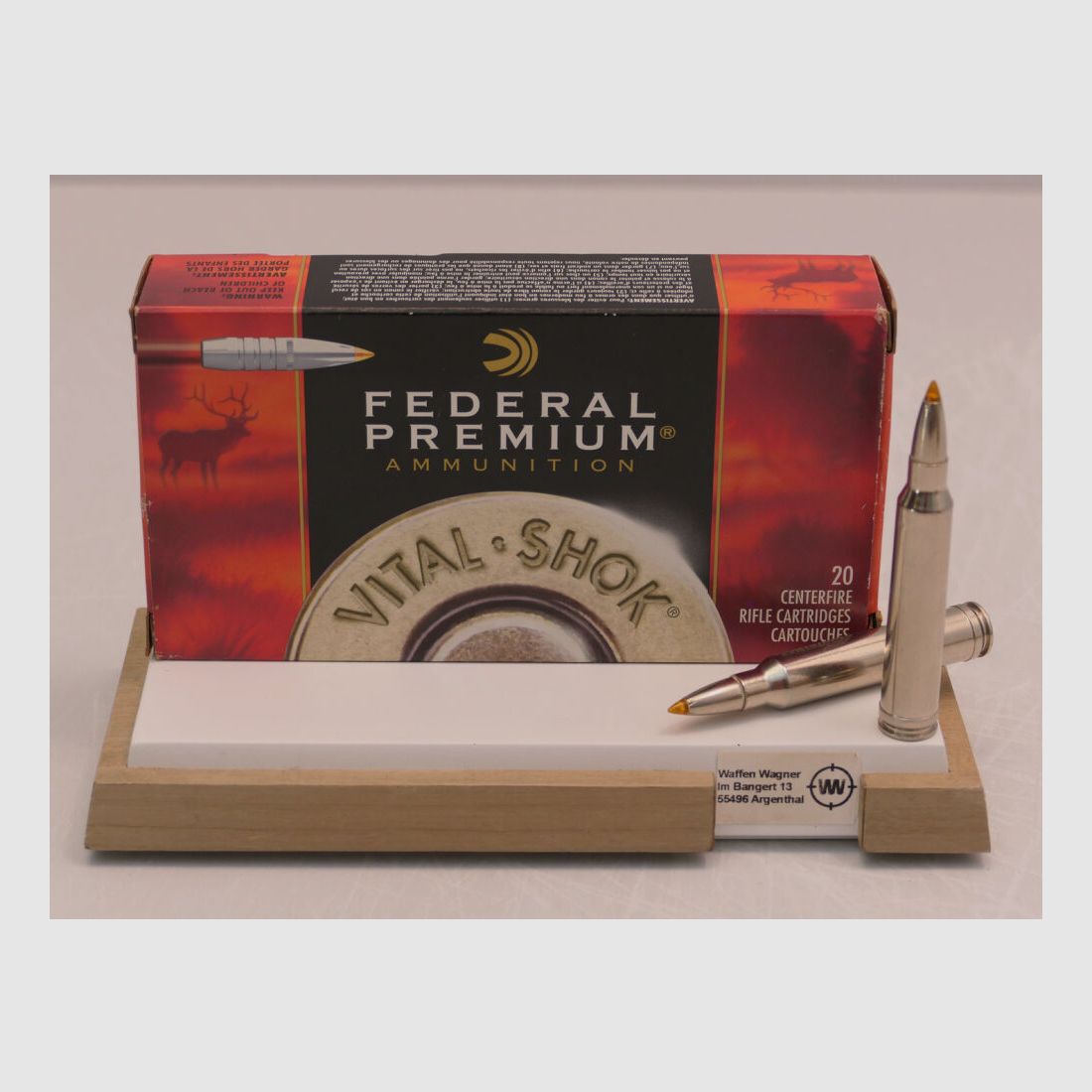 Federal Trophy Bonded Tip 10,7g/165grs .300 Win. Mag., Bild 1 von 2