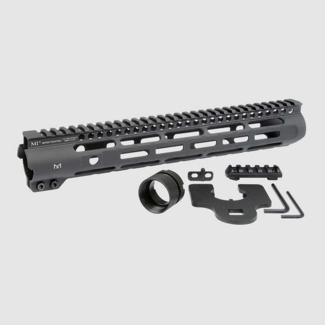 12.625 Slim Line M-Lok Handguard