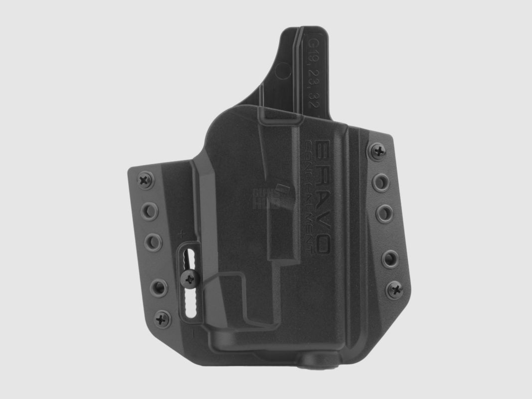 Bravo Concealment OWB-Holster für Glock mit Taschenlampe, Bild 3 von 5