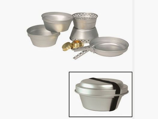 CAMPING-KOCH-SET - ALU
