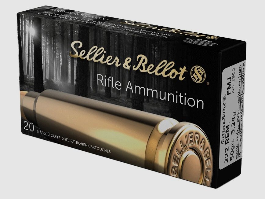 222 REM SELLIER BELLOT FMJ x20