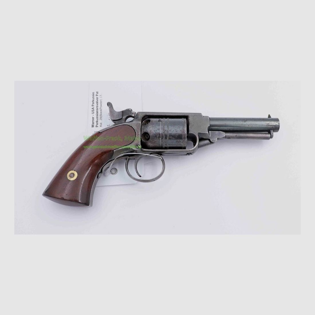 Warner - USA Perkussionsrevolver Patent1857