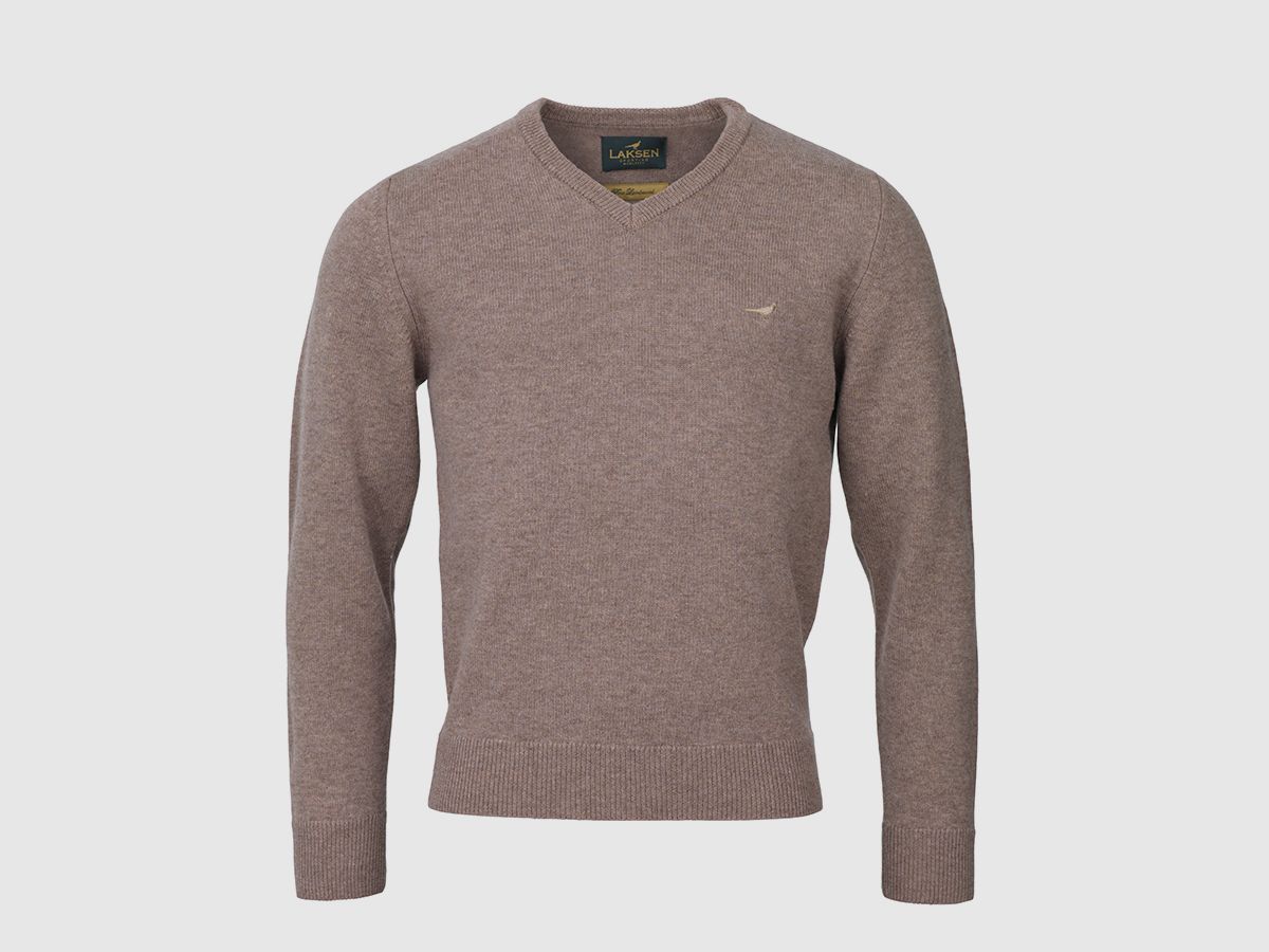 Laksen Herren Pullover Johnston in Beige