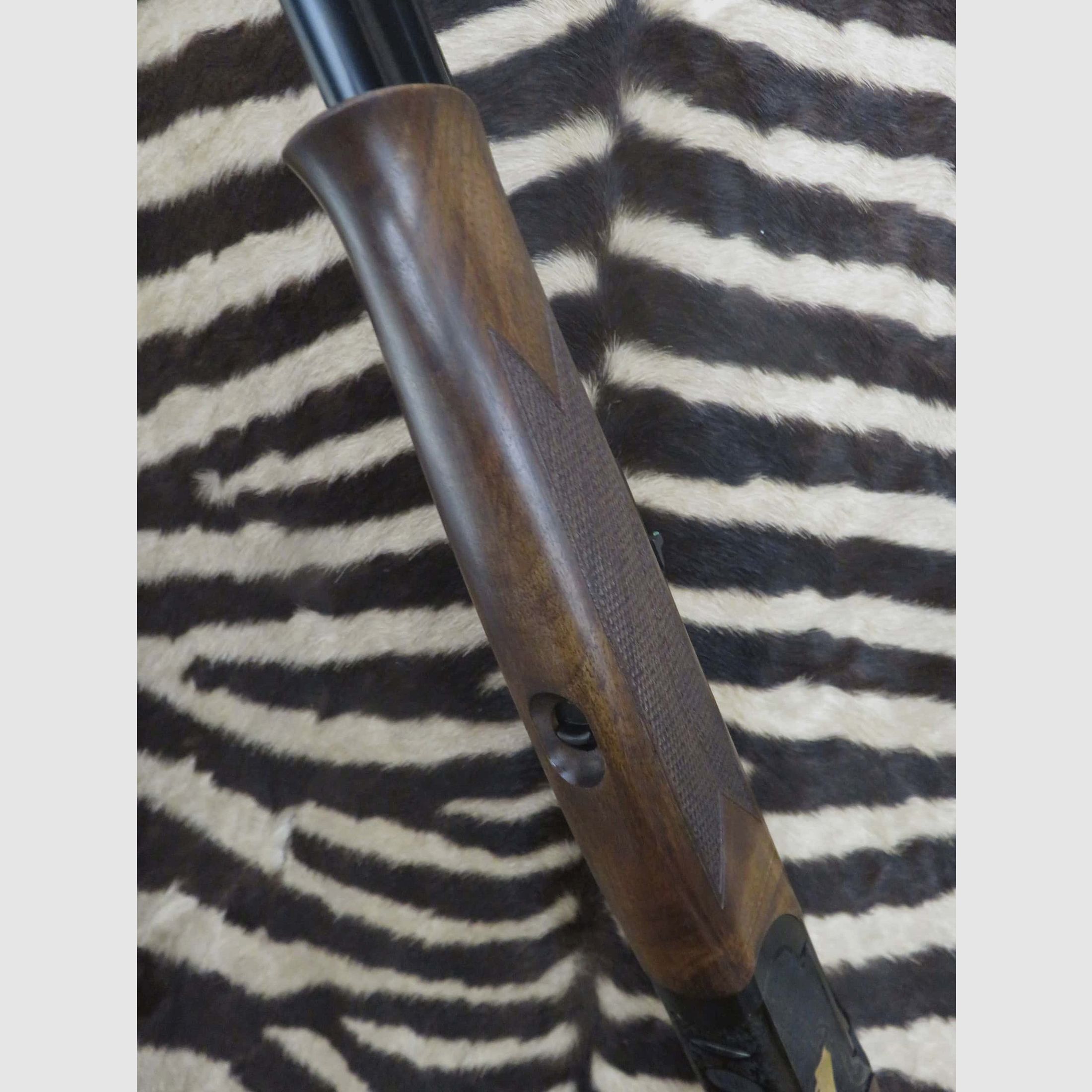 Doppelbüchse FAIR Premier Stahl schwarze Bocke Kal.444 Marlin Läufe 55 cm, Bild 4 von 11