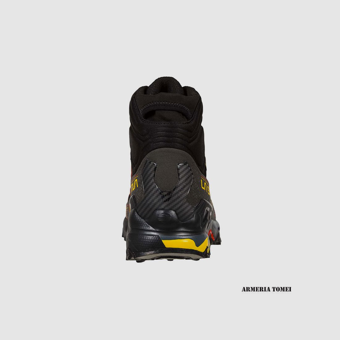 SHOES – MEN – LA SPORTIVA – ULTRA RAPTOR II MID GTX Black/Yellow, image 5 of 5