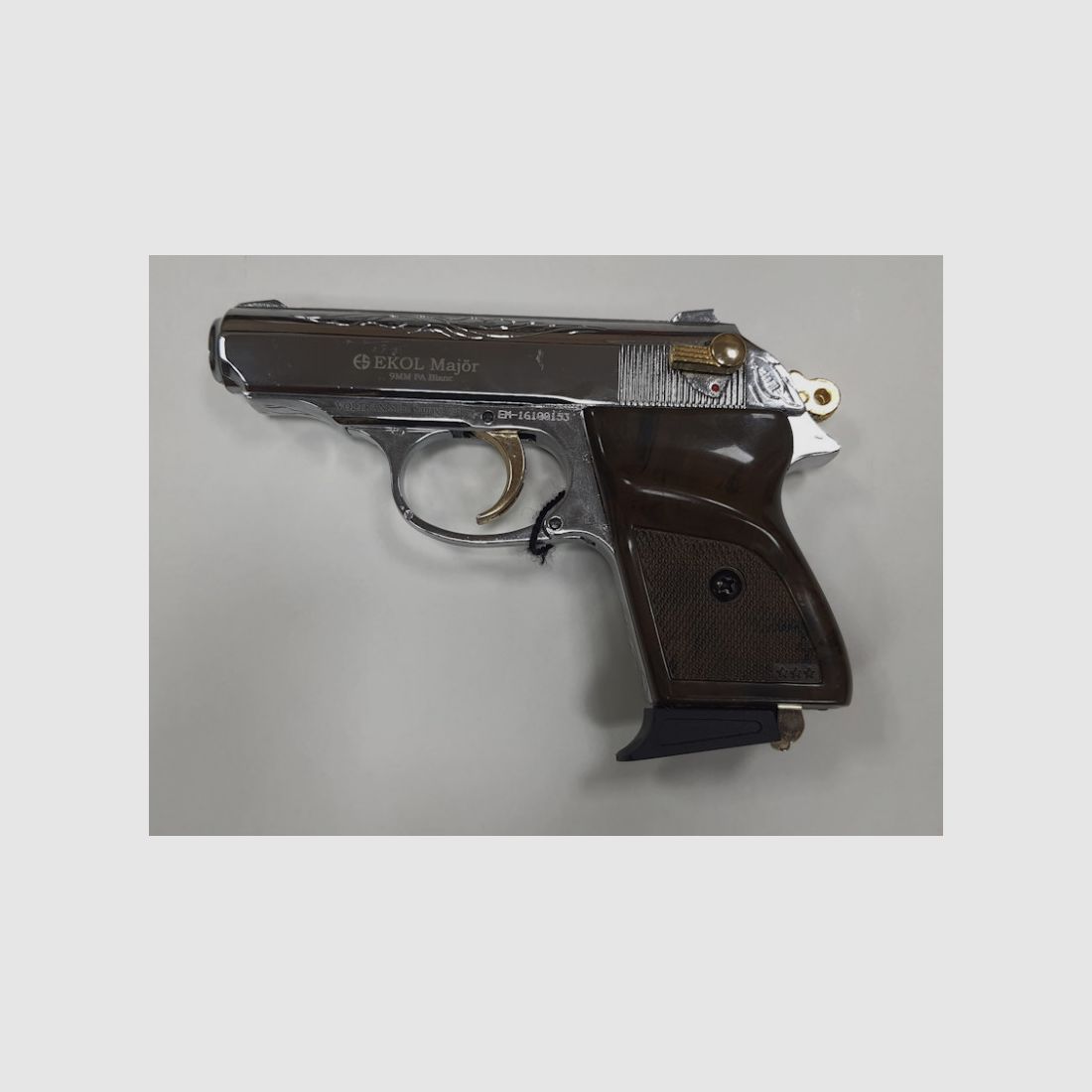 EKOL MAJOR 9MM mit goldenen Teilen