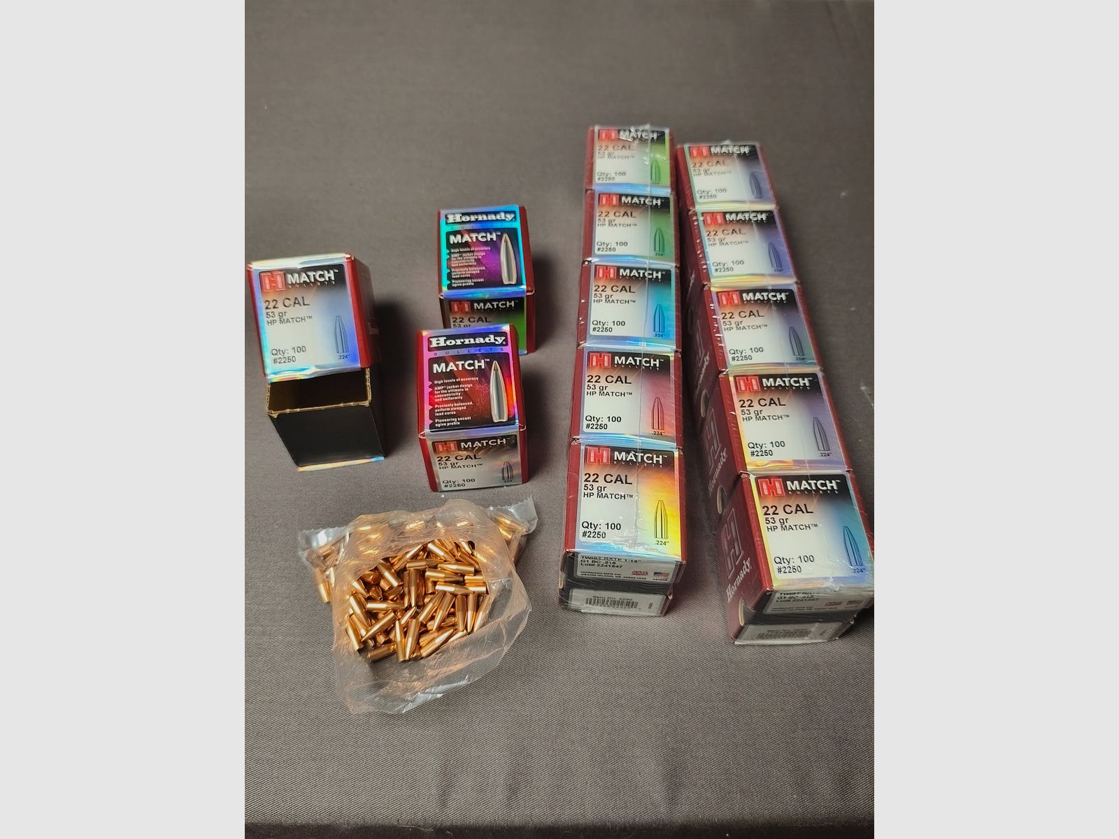 Hornady Proiettili .224/53 gr HP Match #2250, immagine 1 di 2