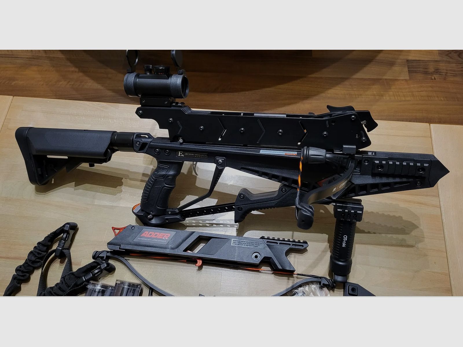 EK Archery Armbrust Cobra Adder Set, viel Zubehör