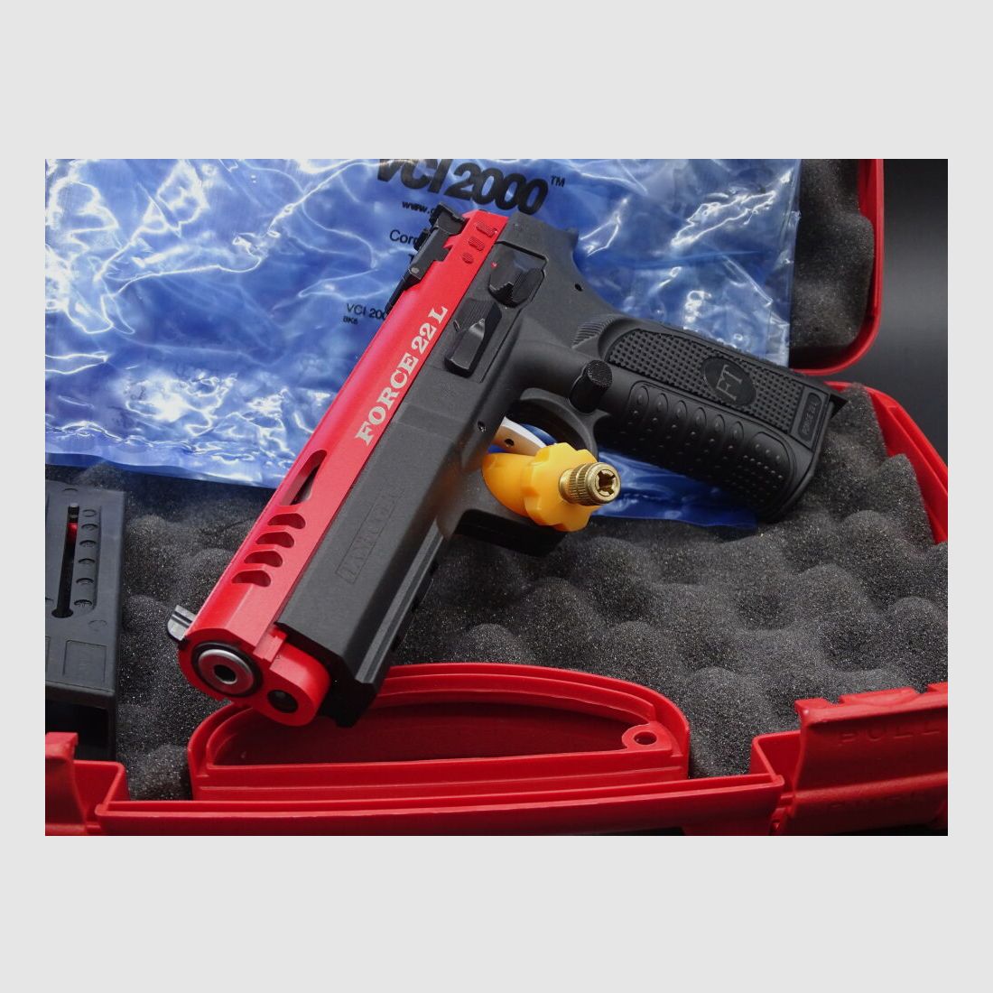 Tanfoglio Force 22 L Red Slide Kaliber .22lr Force 22 L