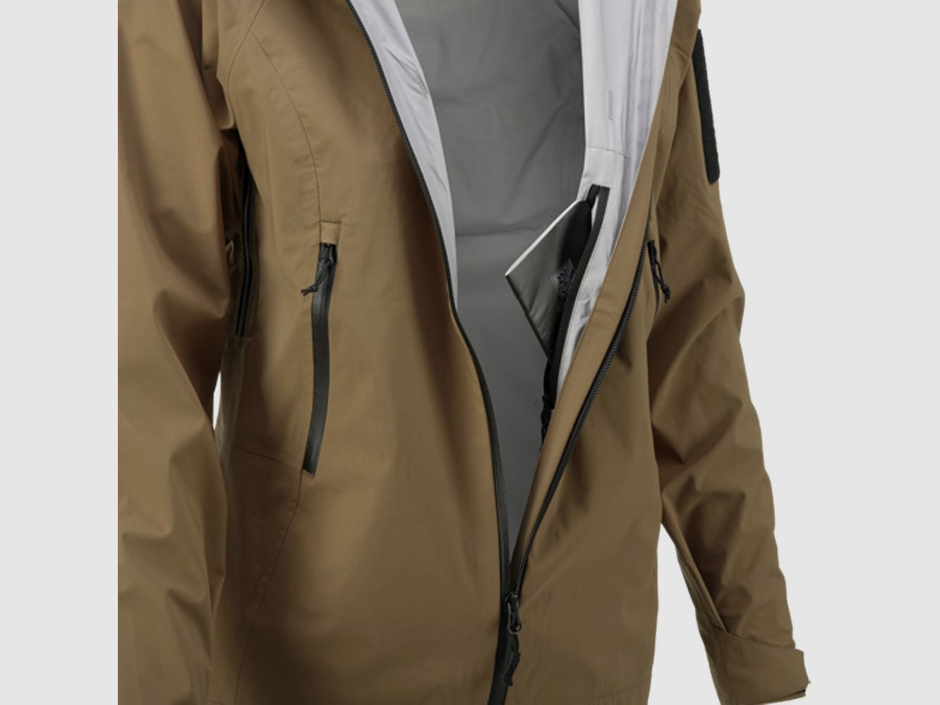 HELIKON-TEX HARDSHELL REGENJACKE SQUALL TorrentStretch COYOTE