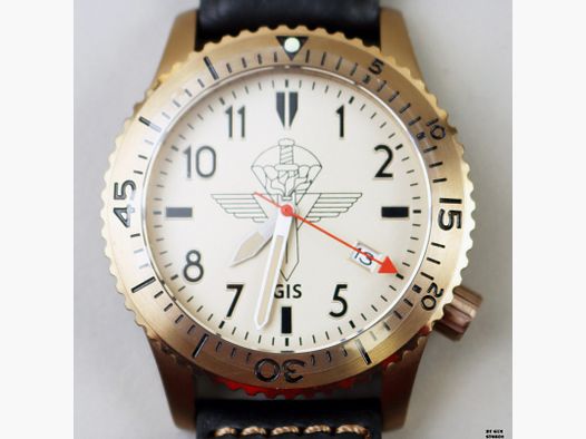 Mechanisches Uhrwerk Grezza & Fox Knives – GIS Desert Mission (Limitierte Auflage 11/65)
