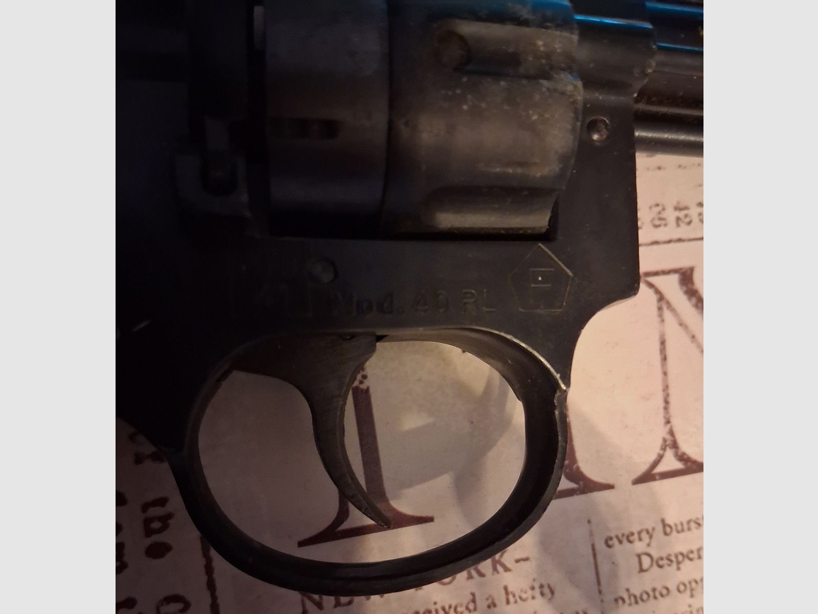 Revolver Emge Modell 40RL 4mm Rand Lang bez nabywania bez potrzeby