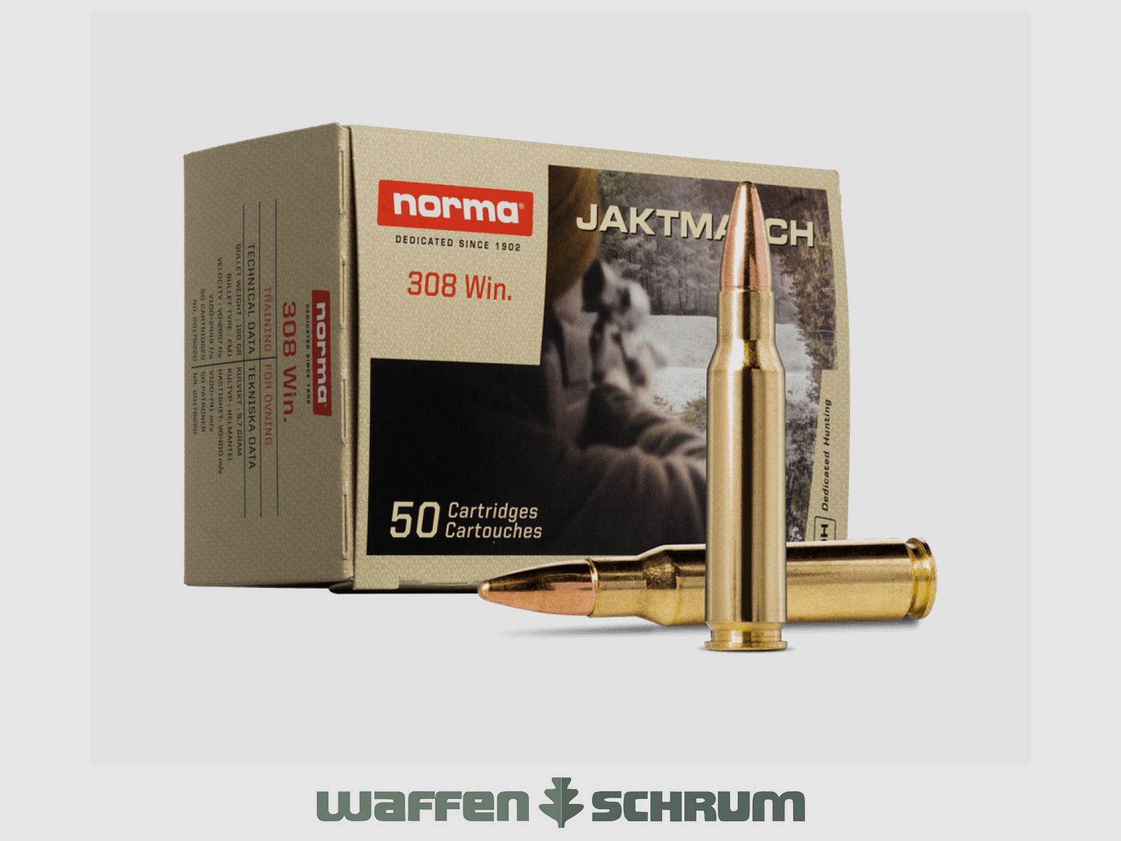 Norma Jaktmatch VM 9,7g - 150gr .308Win 50er Pck.