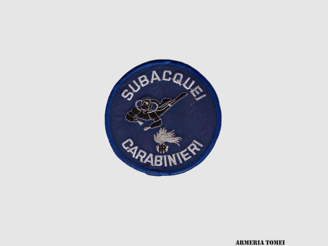 PATCH – CARABINIERI SUBACQUEI -RICAMATO (TERMOADESIVA)