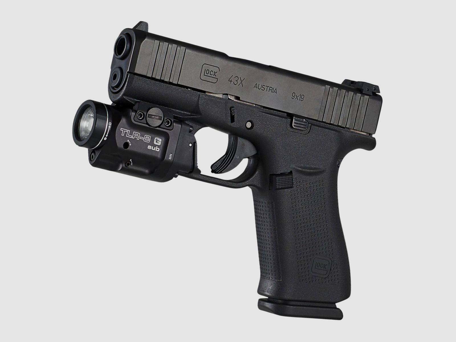 Streamlight - Lampe pour pistolet TLR-8 G SUB (GLOCK 43X/48 MOS/48 RAIL) - 500 lumens - L-69431, image 6 sur 6