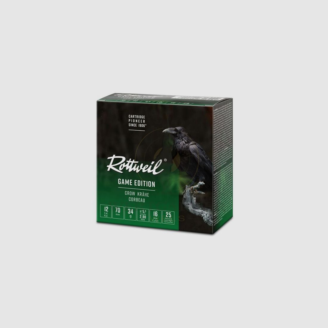 Rottweil Game Krähe 12/70 2,9mm, 25 Stk./Pkg.