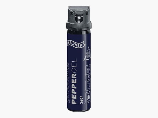 Walther ProSecur Home Pepperspray Gel Ballistische Straal 85ml 360 Graden
