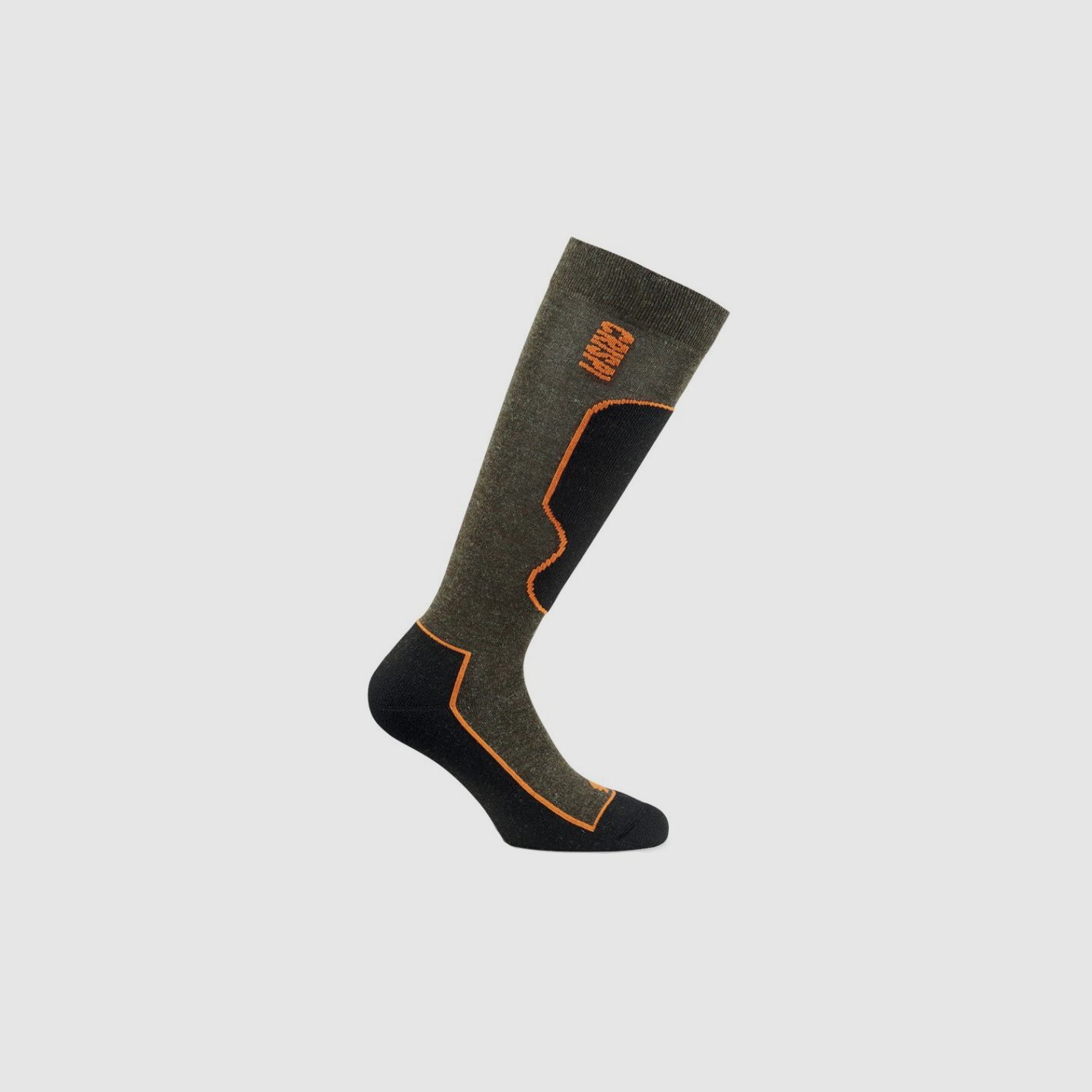 Crispi Sport Ego 662 lange Socken grün orange