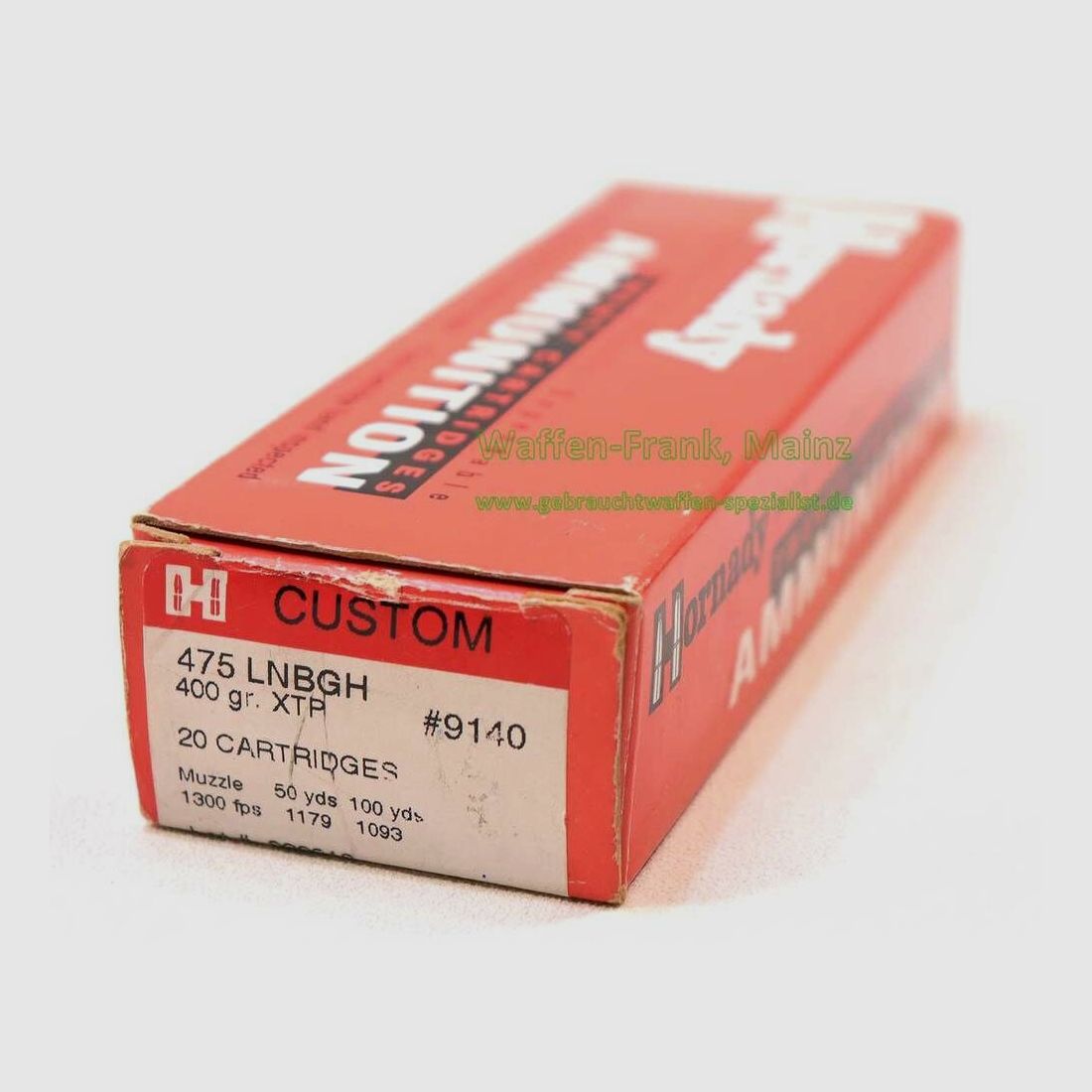 Hornady / USA Revolverpatronen Ammunition .475 LNBGH