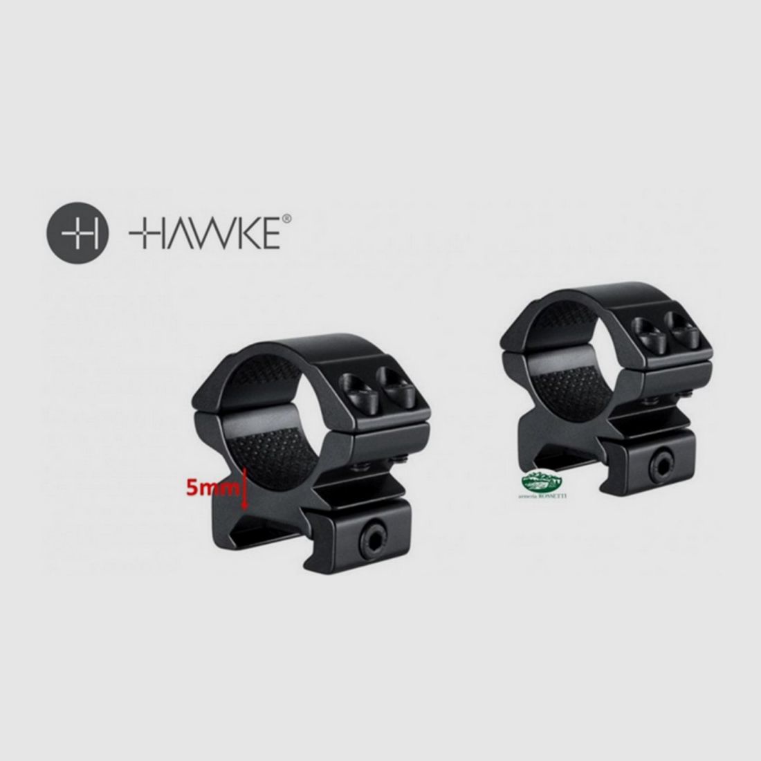 HAWKE Weaver-Ringe 30 mm niedrig 22115