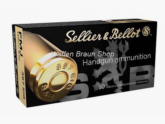 S+B .357Sig. FMJ 139gr 50St