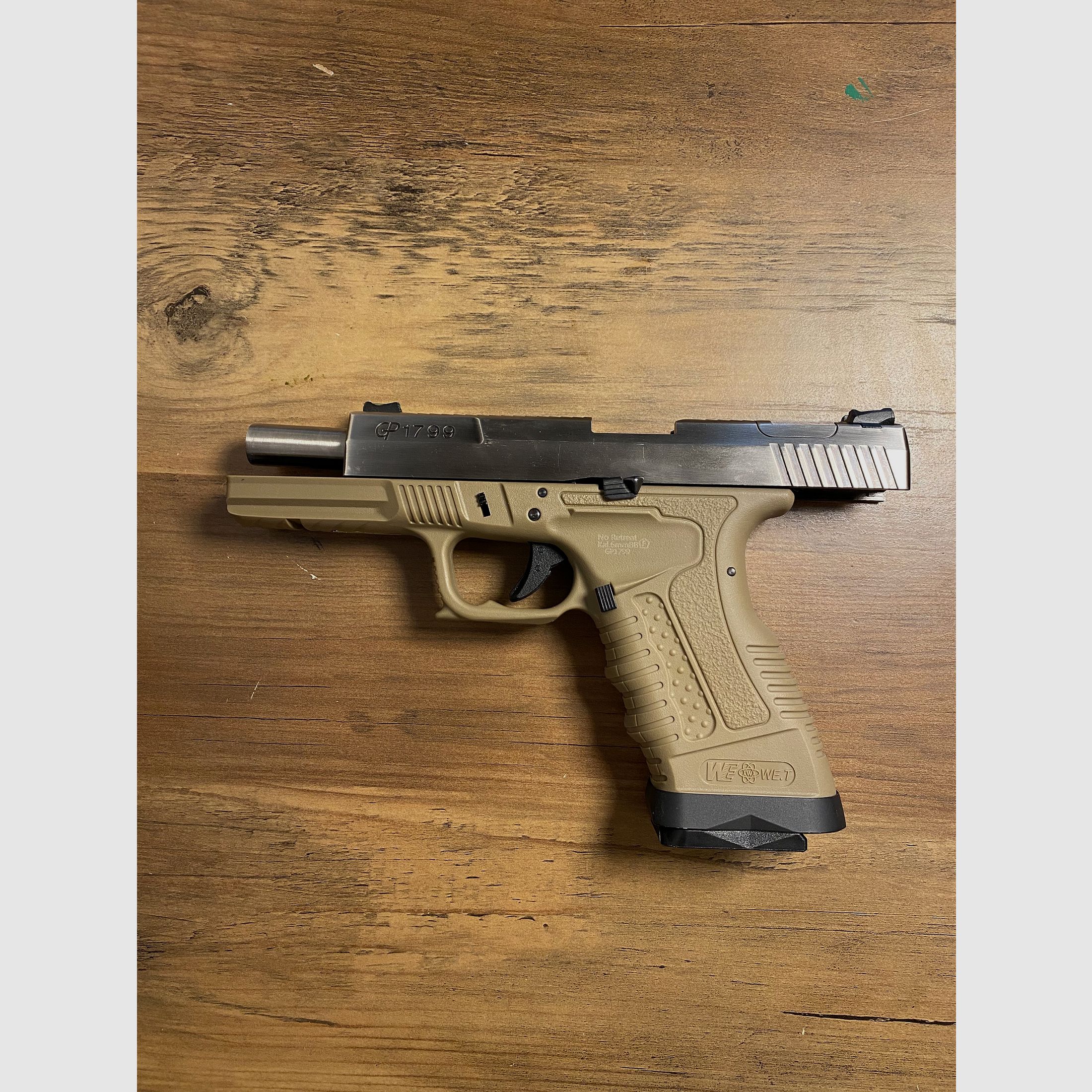 Wei-ETech GP1799 mit Metallschlitten GBB 6mm BB 