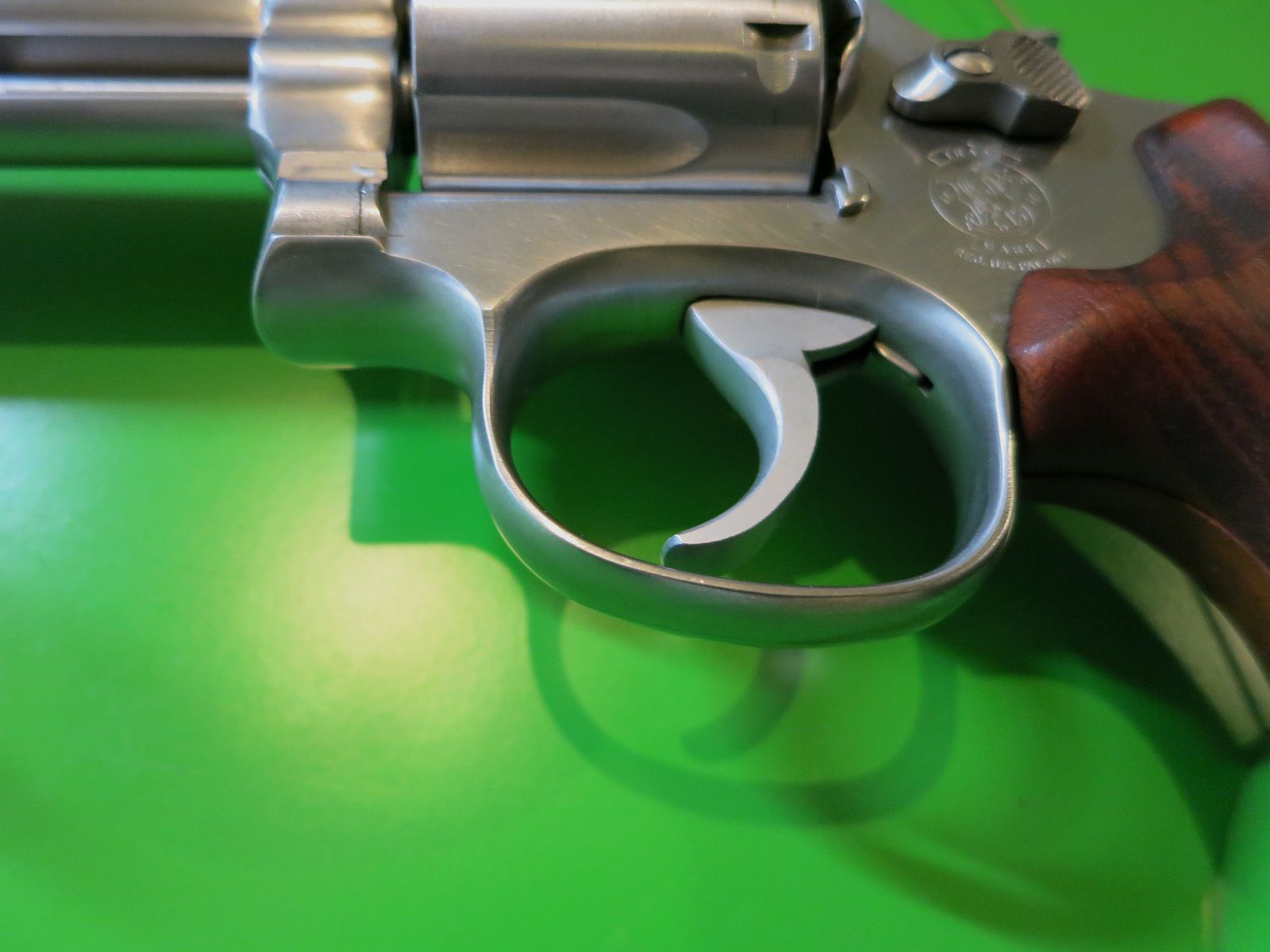 Revolver, SMITH&WESSON, Mod. 686, .357 Magnum, canon de 6", version en acier inoxydable (stainless) #15-