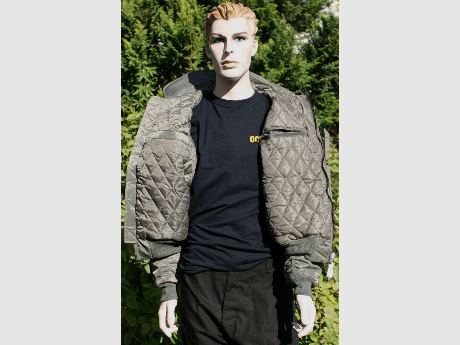 CWU AIR FORCE jacket olive. Mil-tec, image 5 of 5