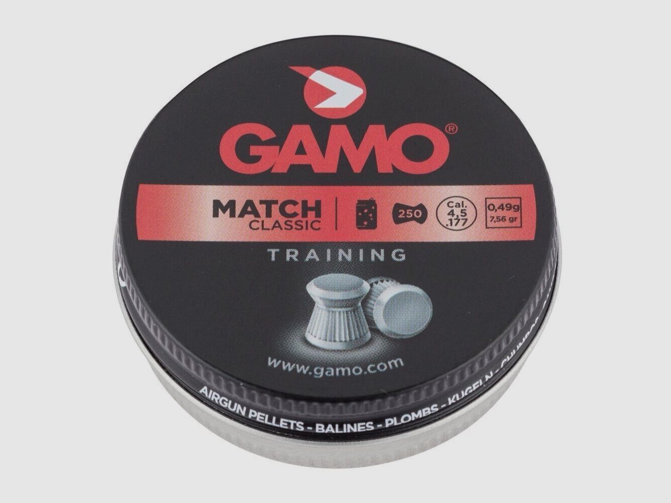 Plombs Match Classic 4,5 mm – Gamo, image 2 sur 4