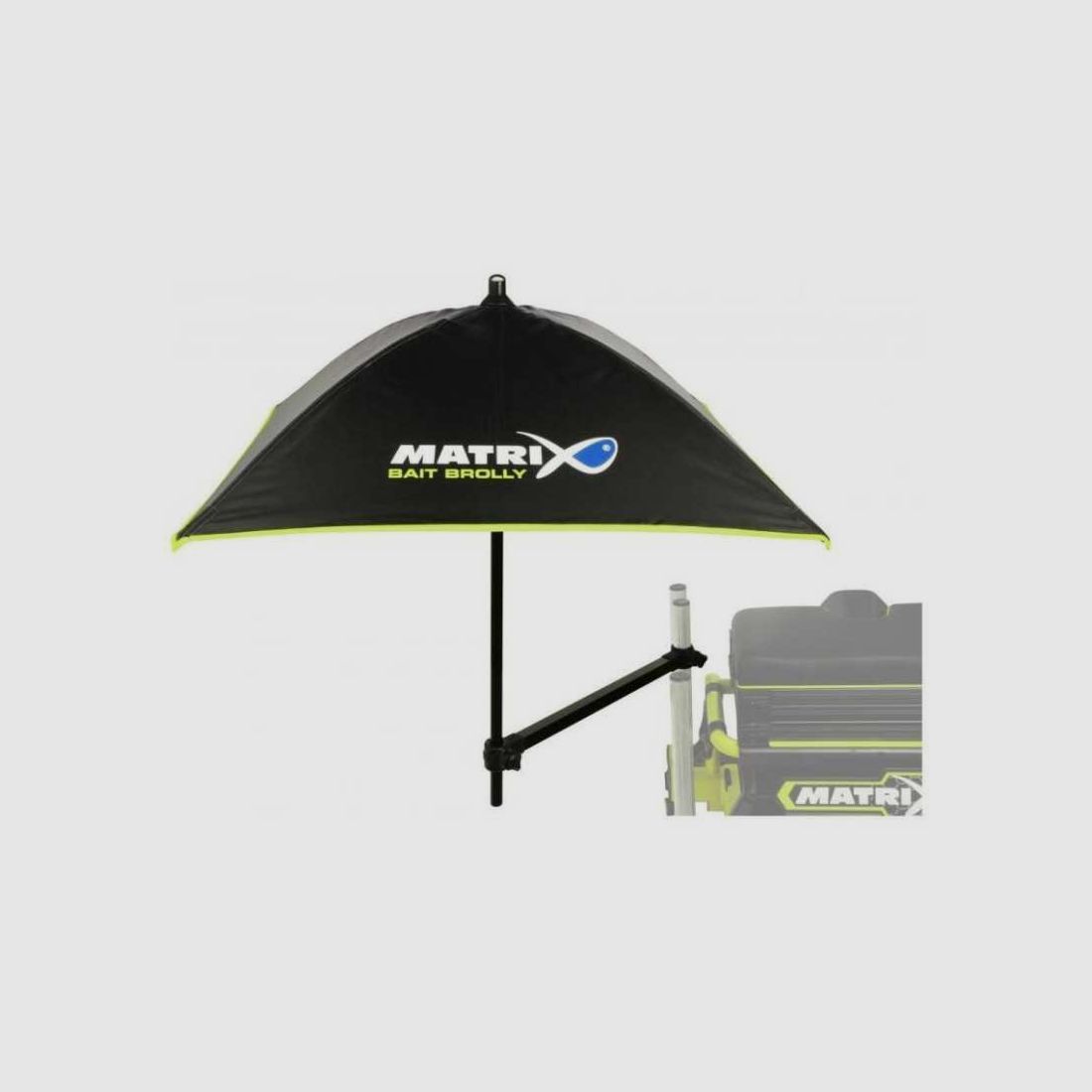 Parasol Matrix Bait Brolly & Stützarm, Bild 2 von 2