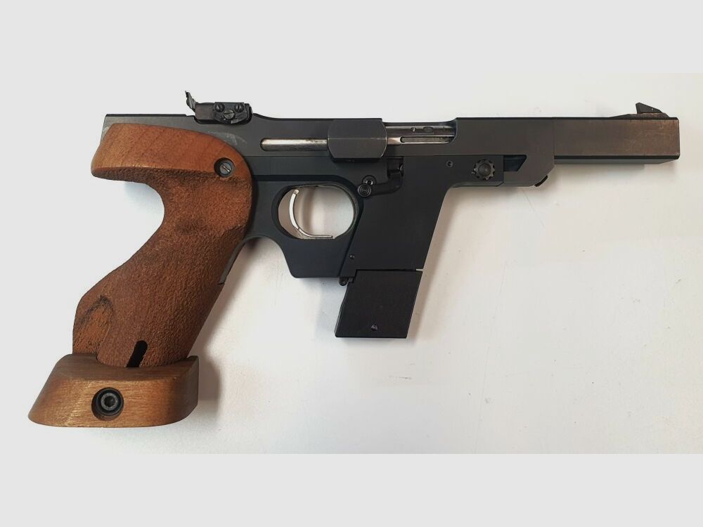 Carl Walther Waffenfabrik Ulm Halbautomatisch Match-/ Soprtpistole Walther GSP - .32S&WLong Wadcutter