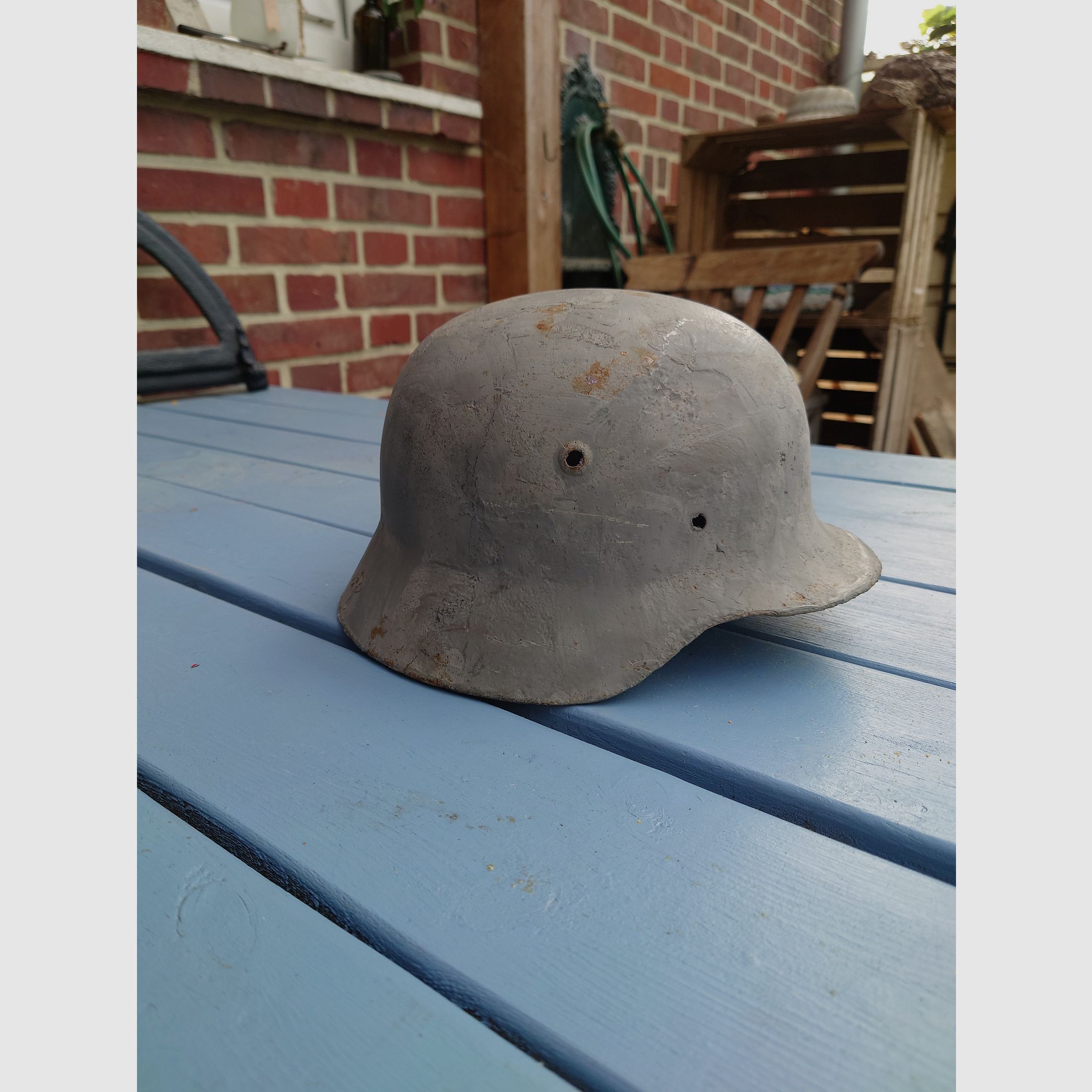 Stahlhelm Wehrmacht WW2 WK2 kein MP40 Kar98  Stg