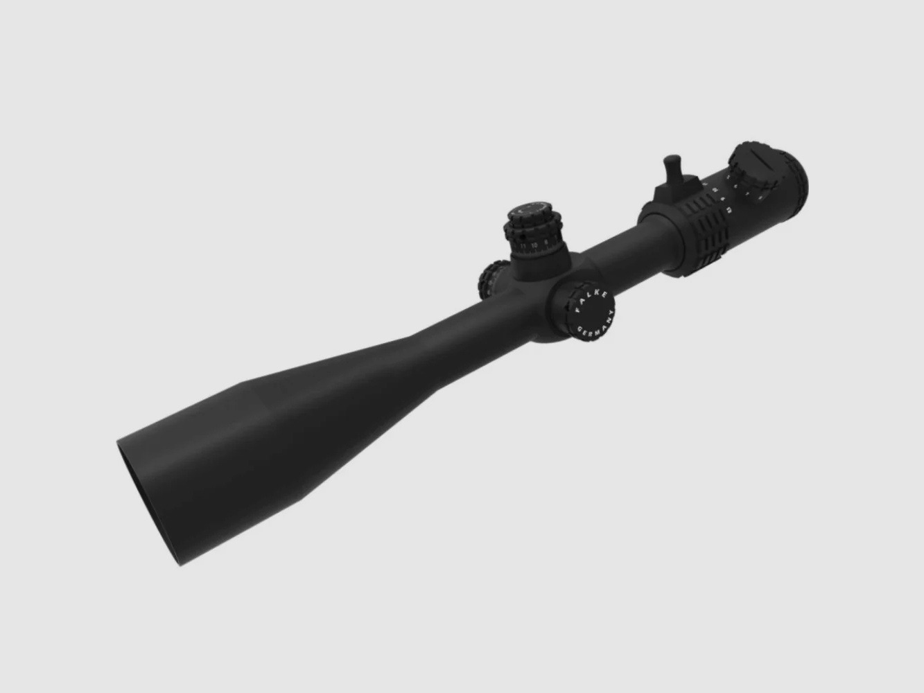 FALKE 8,5-25x50 TAC-Serie Zielfernrohr mit Mil-Dot-Absehen - Mil Dot