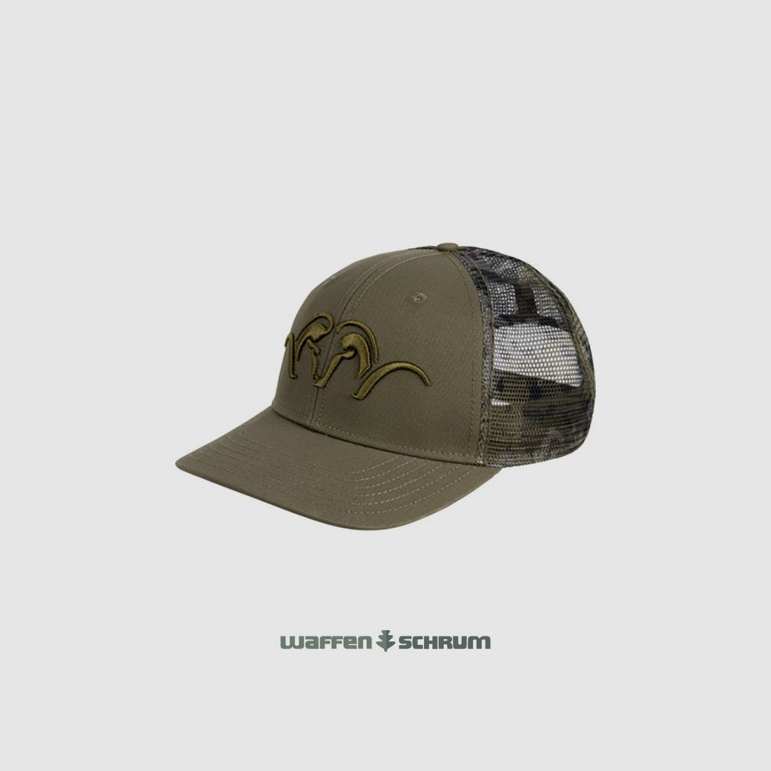 Blaser Cap Mesh Camo  Dunkel Oliv