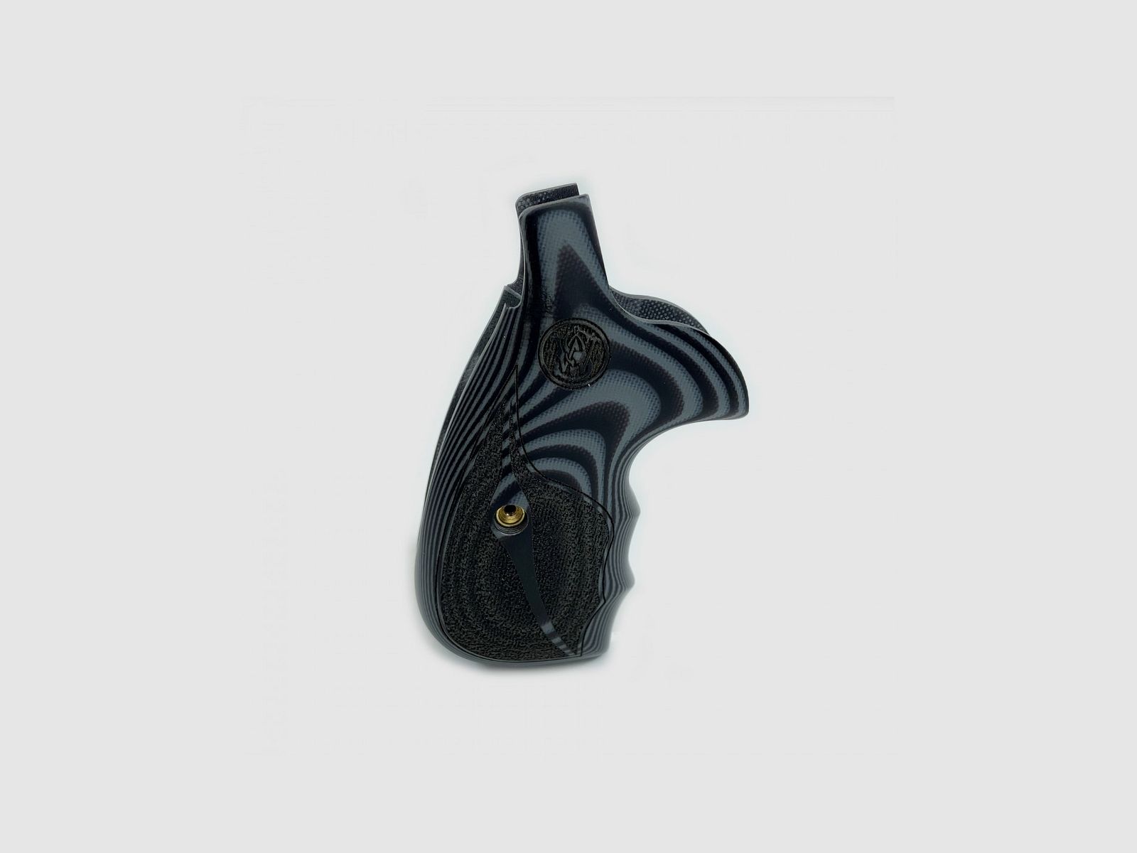 S&W N ROUND CONVERSION NU GRAU/SCHWARZ G10 STIPPLE MIT LASERLOGO
