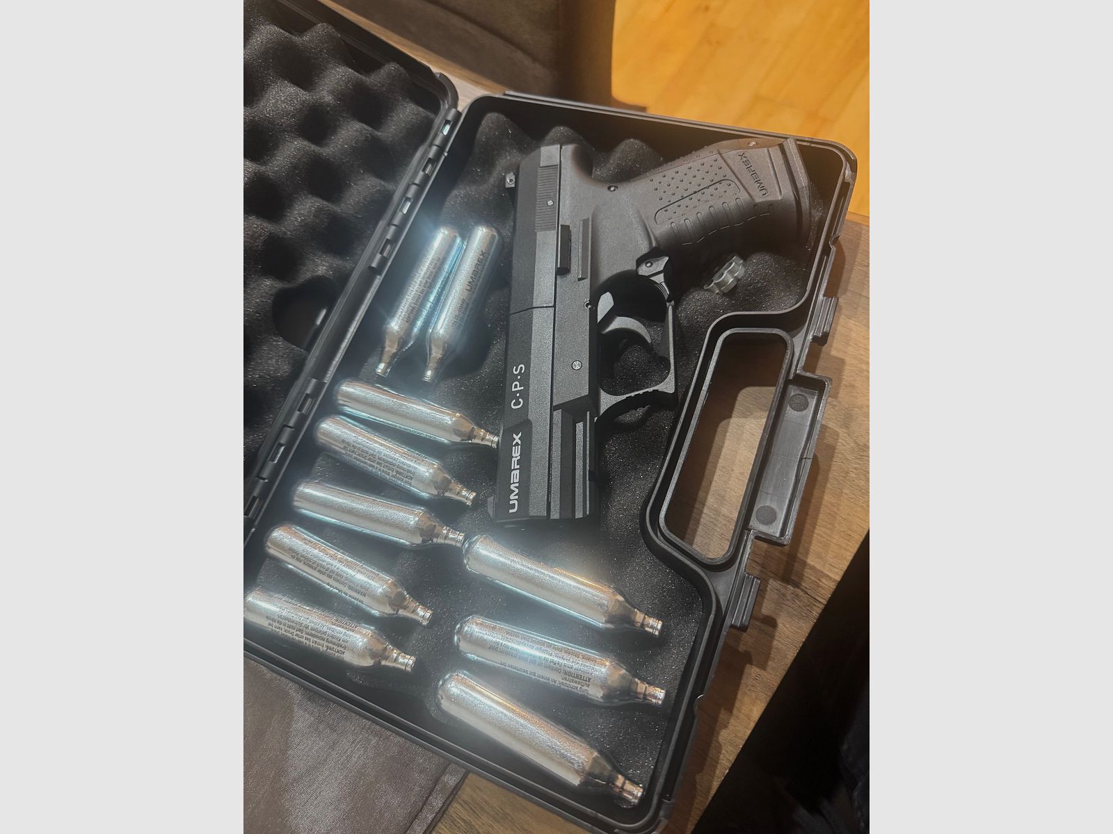 Pistolet à air comprimé Umarex CPS CO2 cal. 4,5 mm