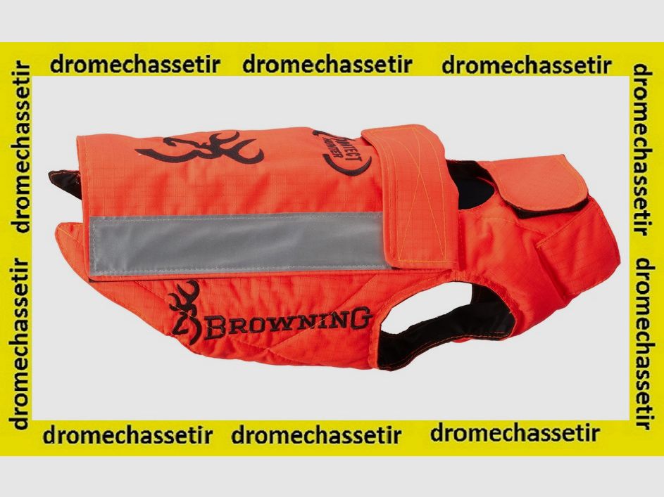Schutzweste PROTECT HUNTER browning Größe 70 ORANGE Fluo