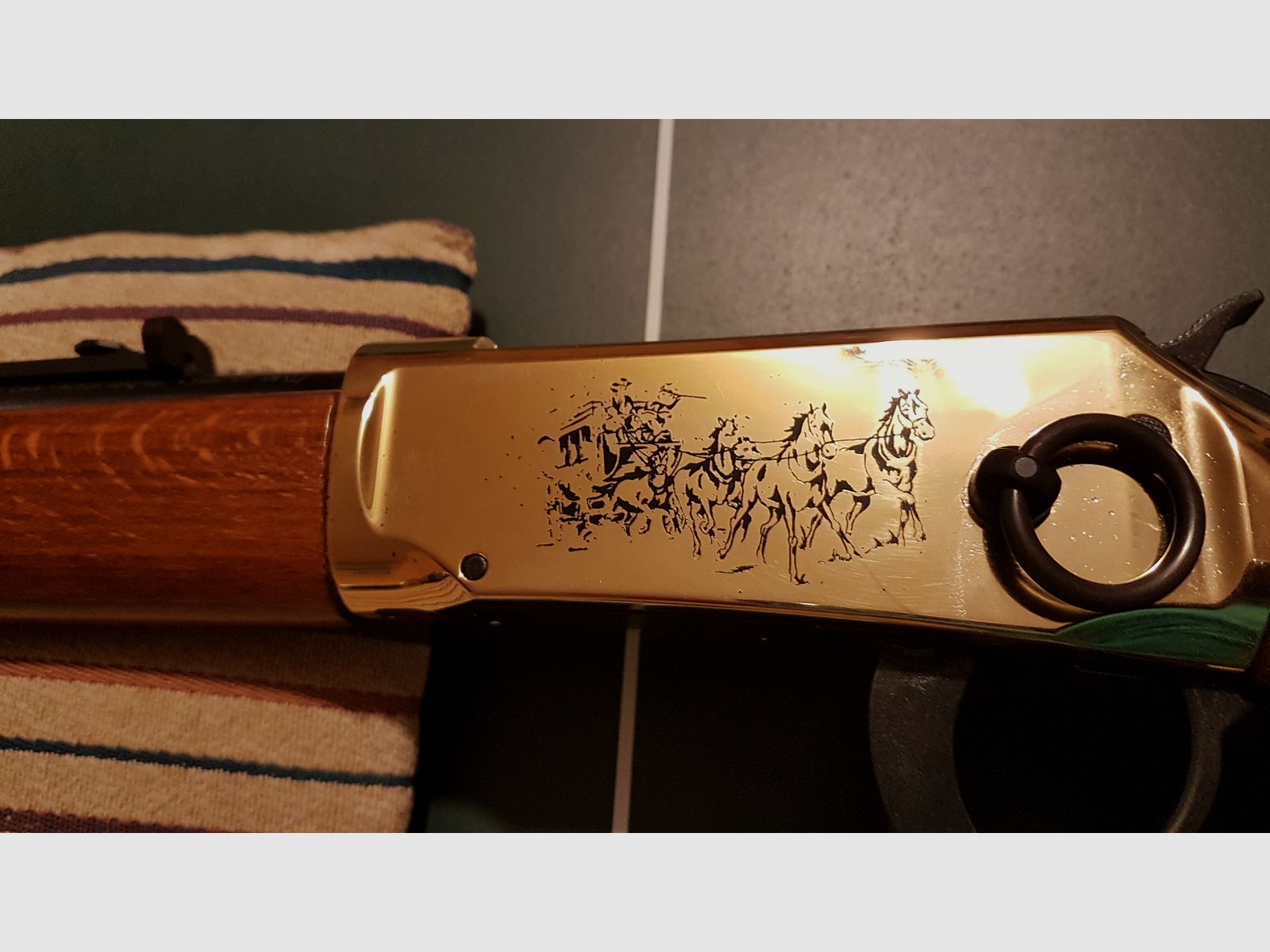 Sprzedam Walther Lever Action Wells Fargo długość 4,5 mm